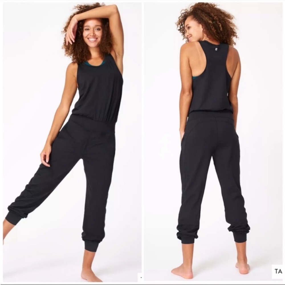 NWOT Sweaty Betty Gary racerback jumpsuit